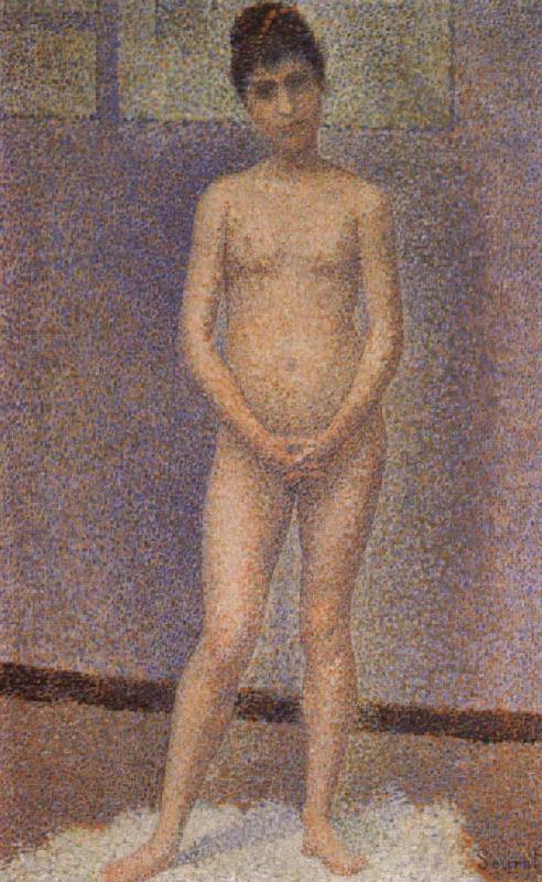 Georges Seurat Standing Female Nude china oil painting image